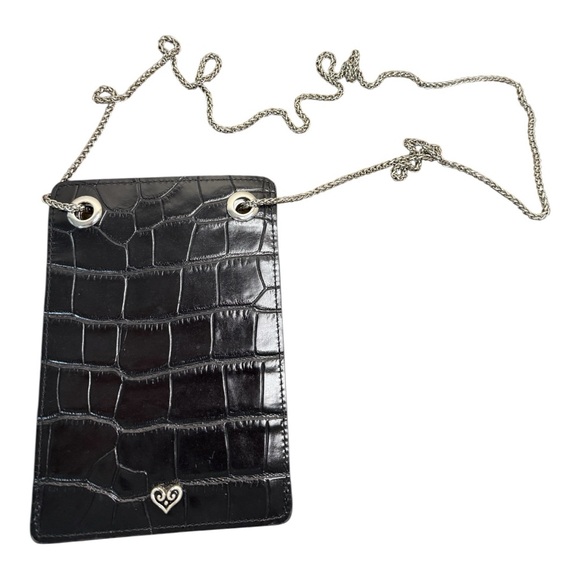 Brighton Croc Embossed Crossbody - Picture 1 of 5